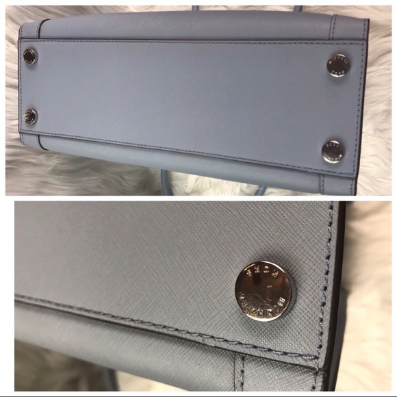 Michael Kors Pale Blue Saffiano Large Dillon - Picture 5 of 8